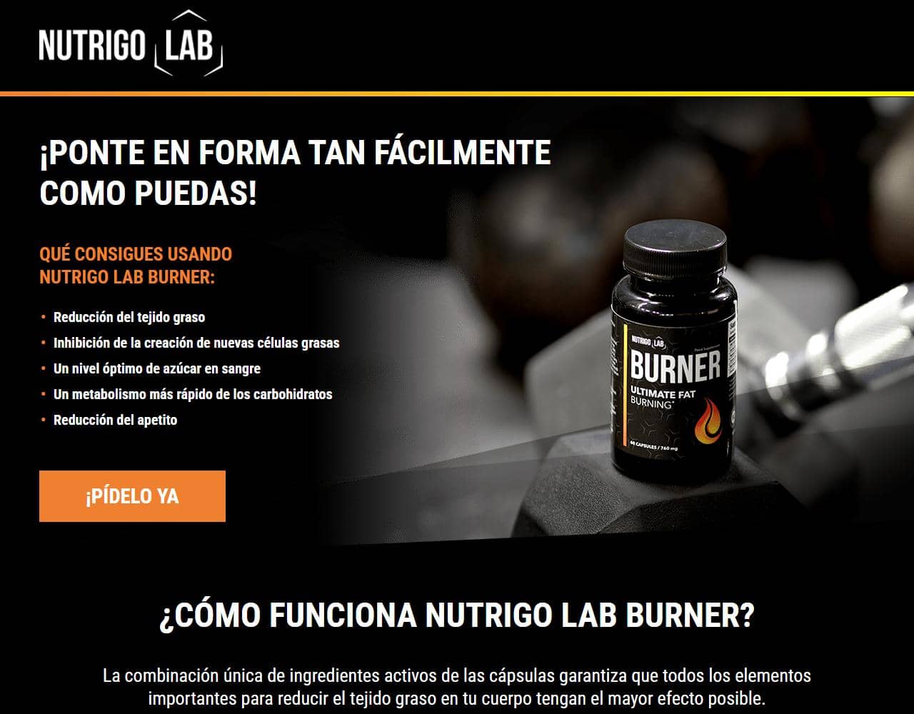 Nutrigo Lab Burner 1