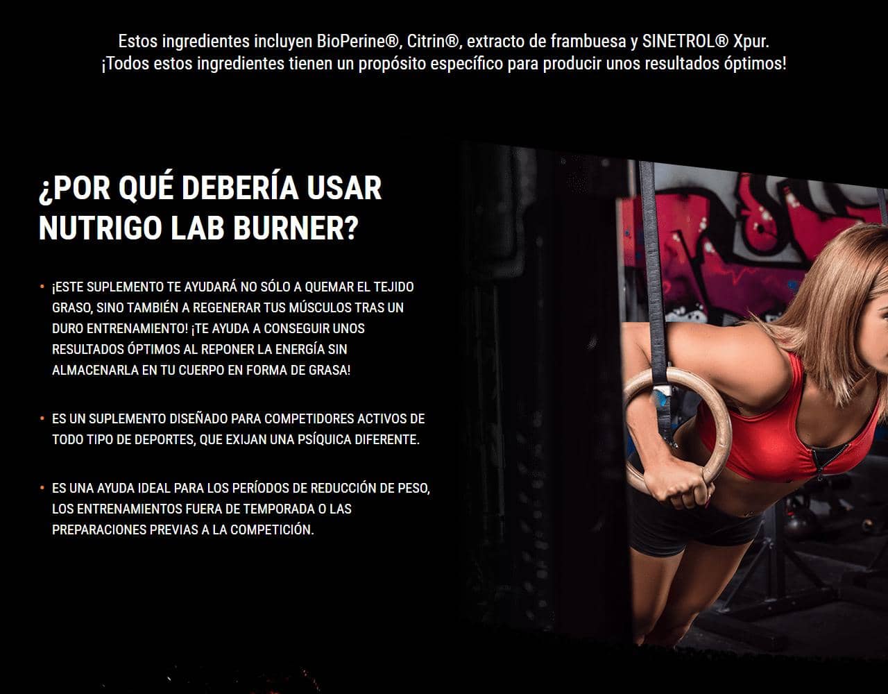 Nutrigo Lab Burner 2