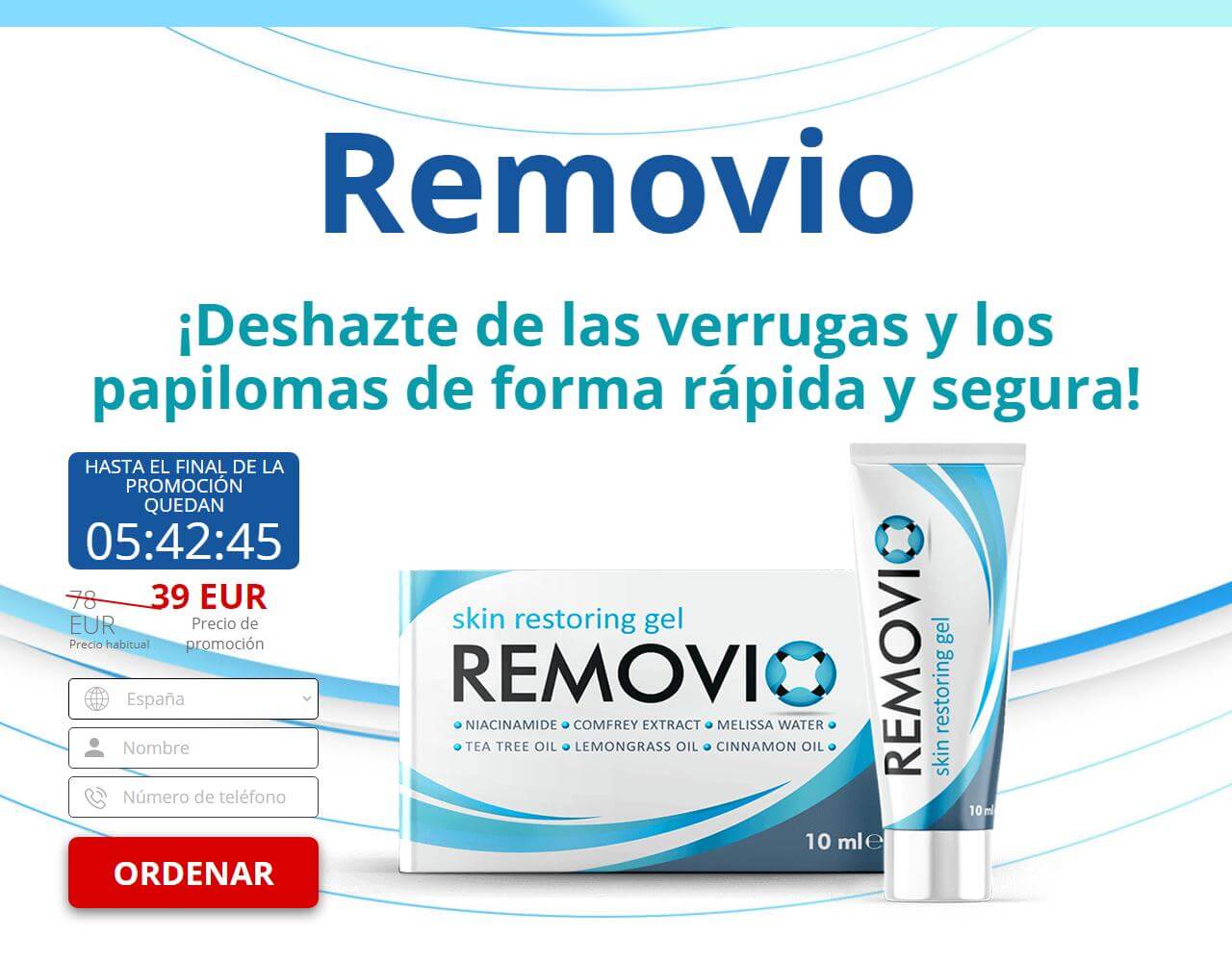 Removio gel 1