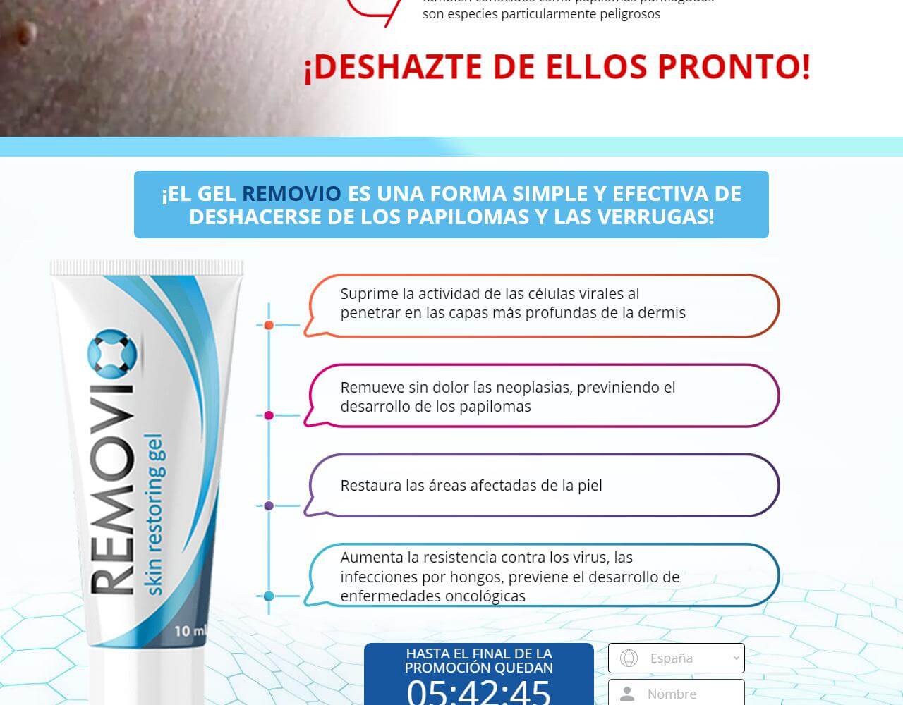 Removio gel 4