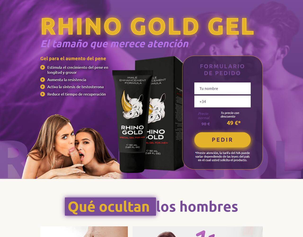 Rhino Gold Gel 1